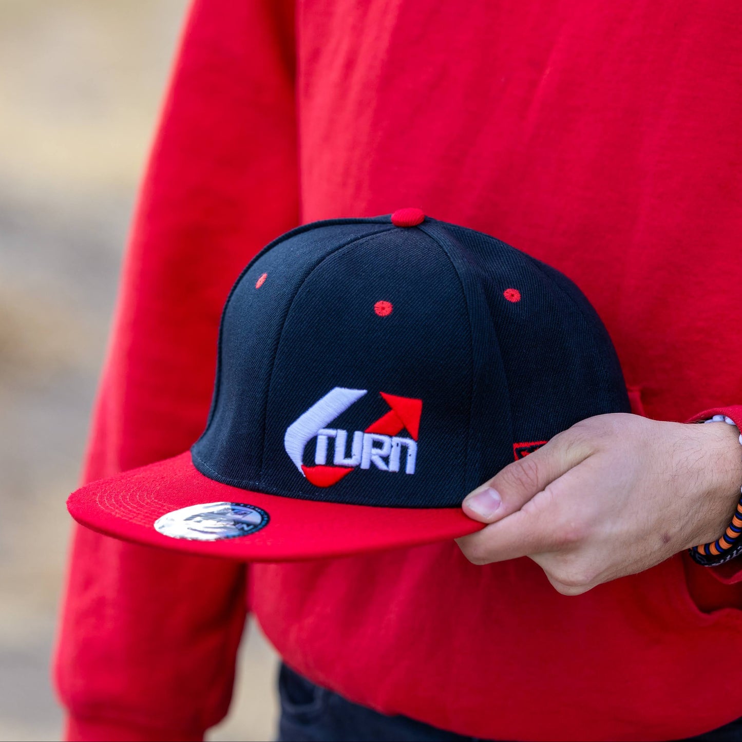 U-Turn Hat (Red/Black)