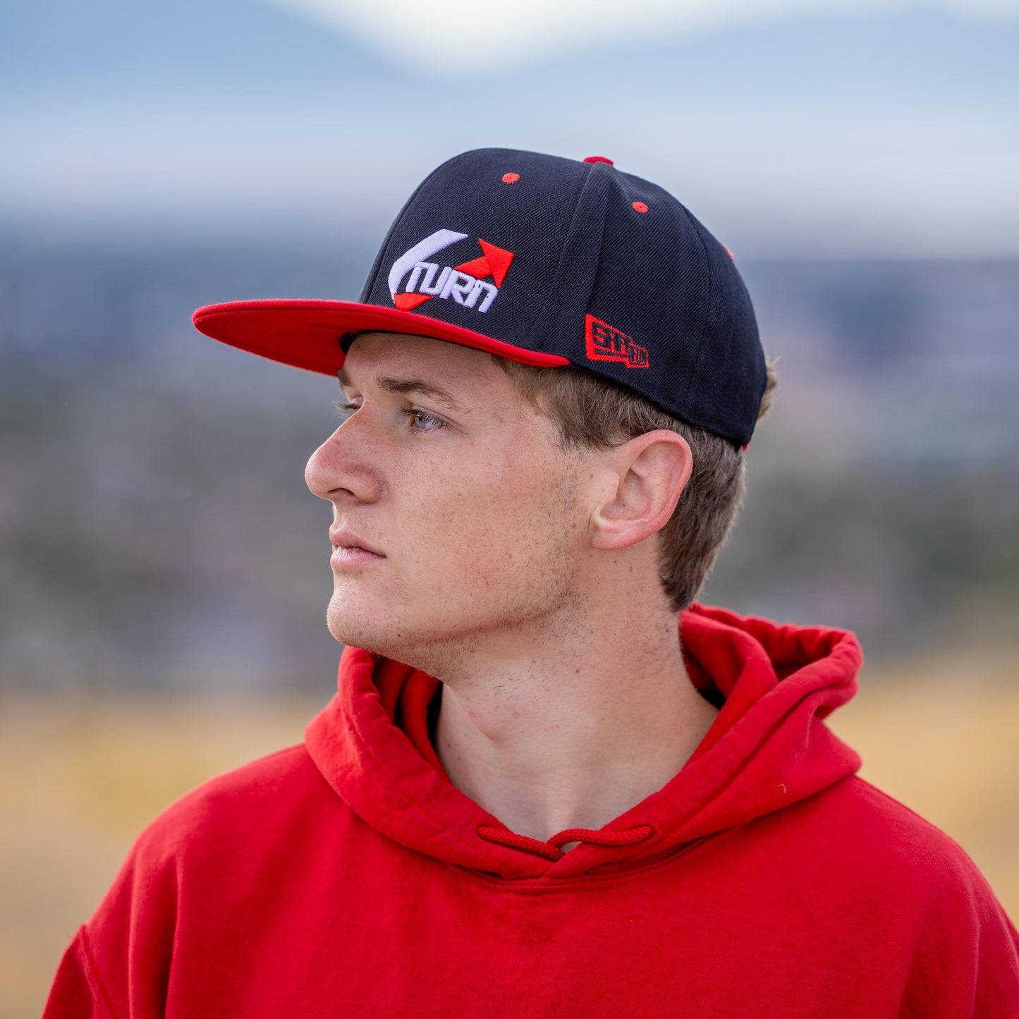 U-Turn Hat (Red/Black)