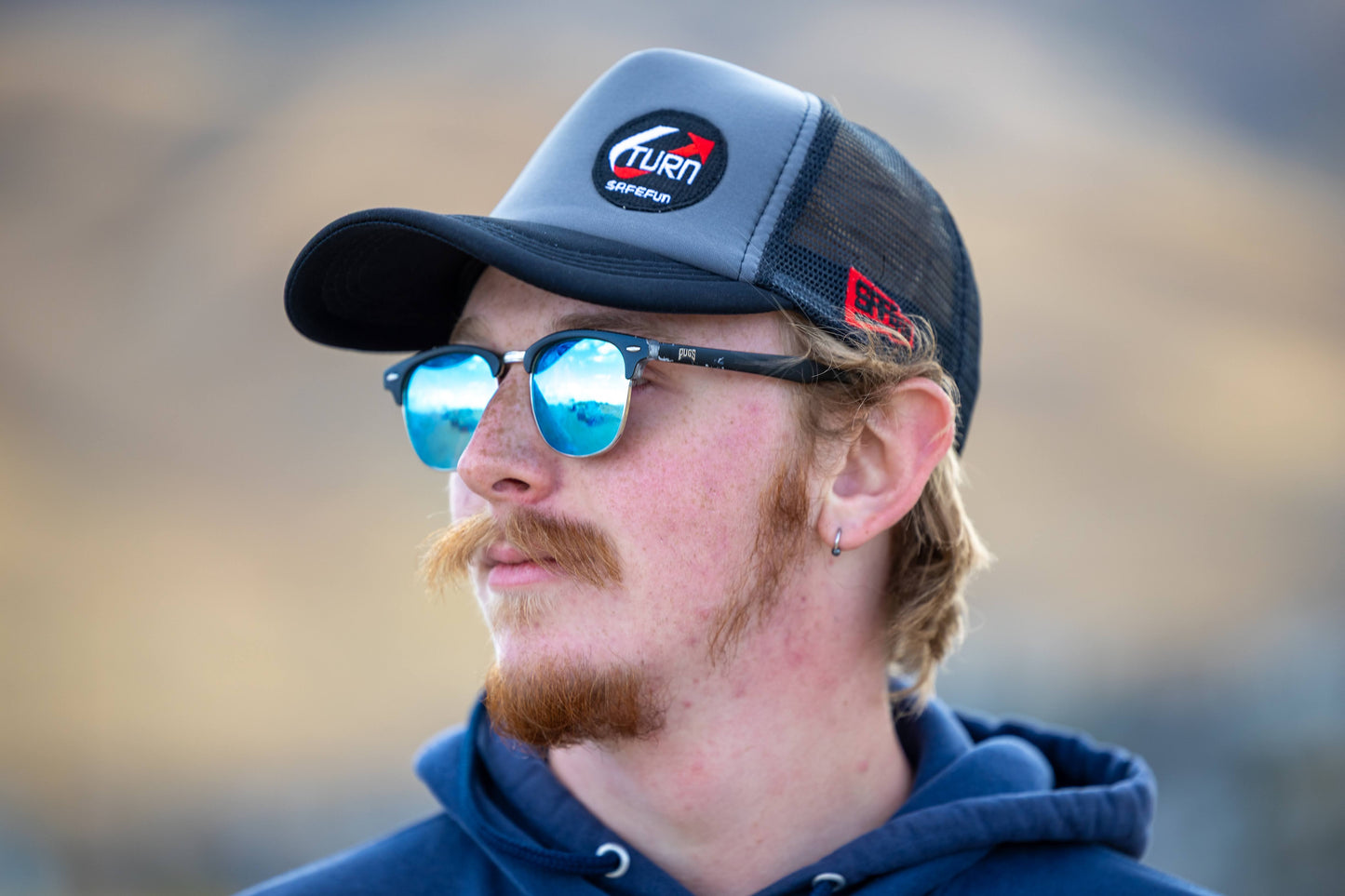 U-Turn Hat (Grey/Black)