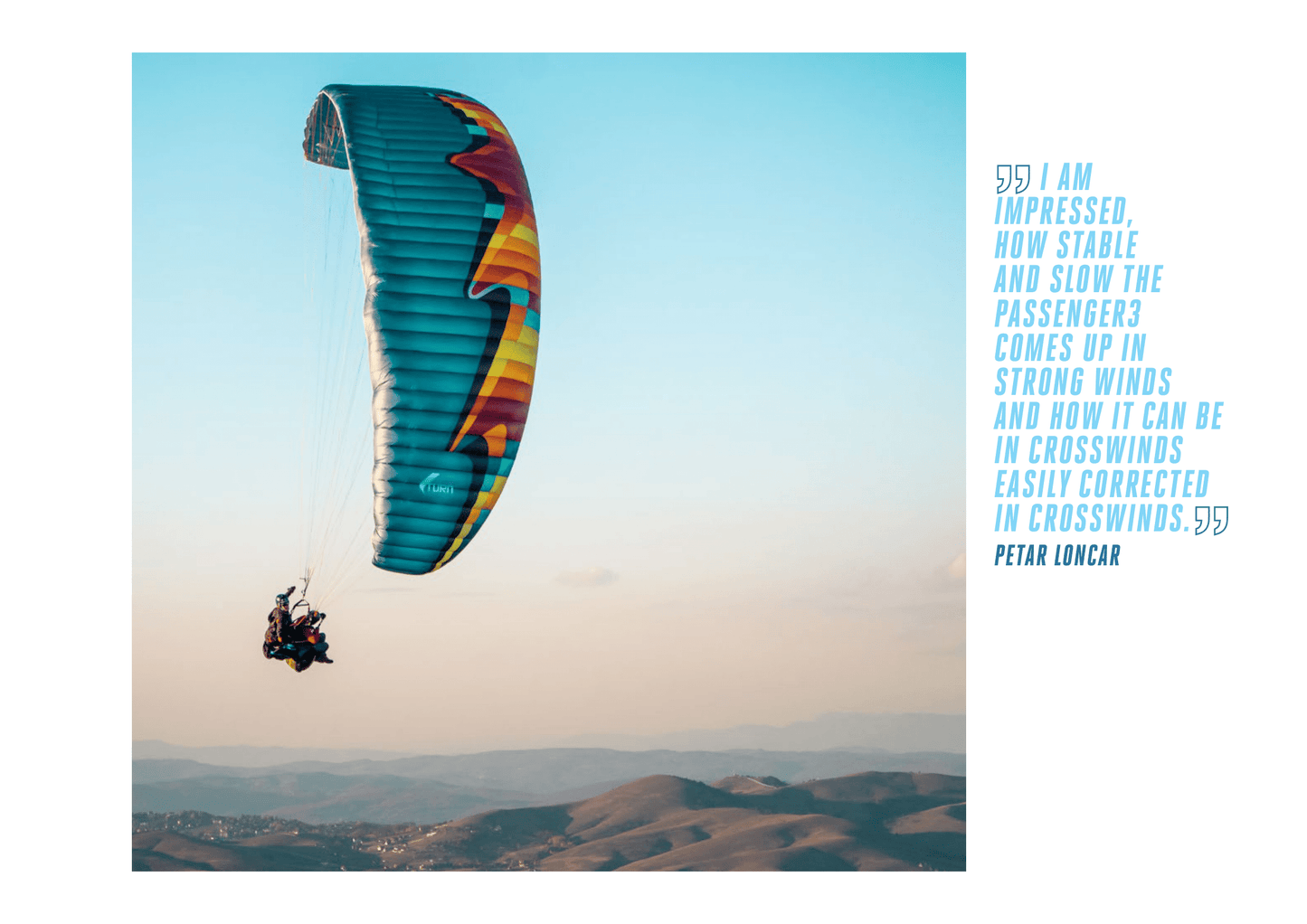 U-Turn Passenger3 (EN-B Tandem Glider)