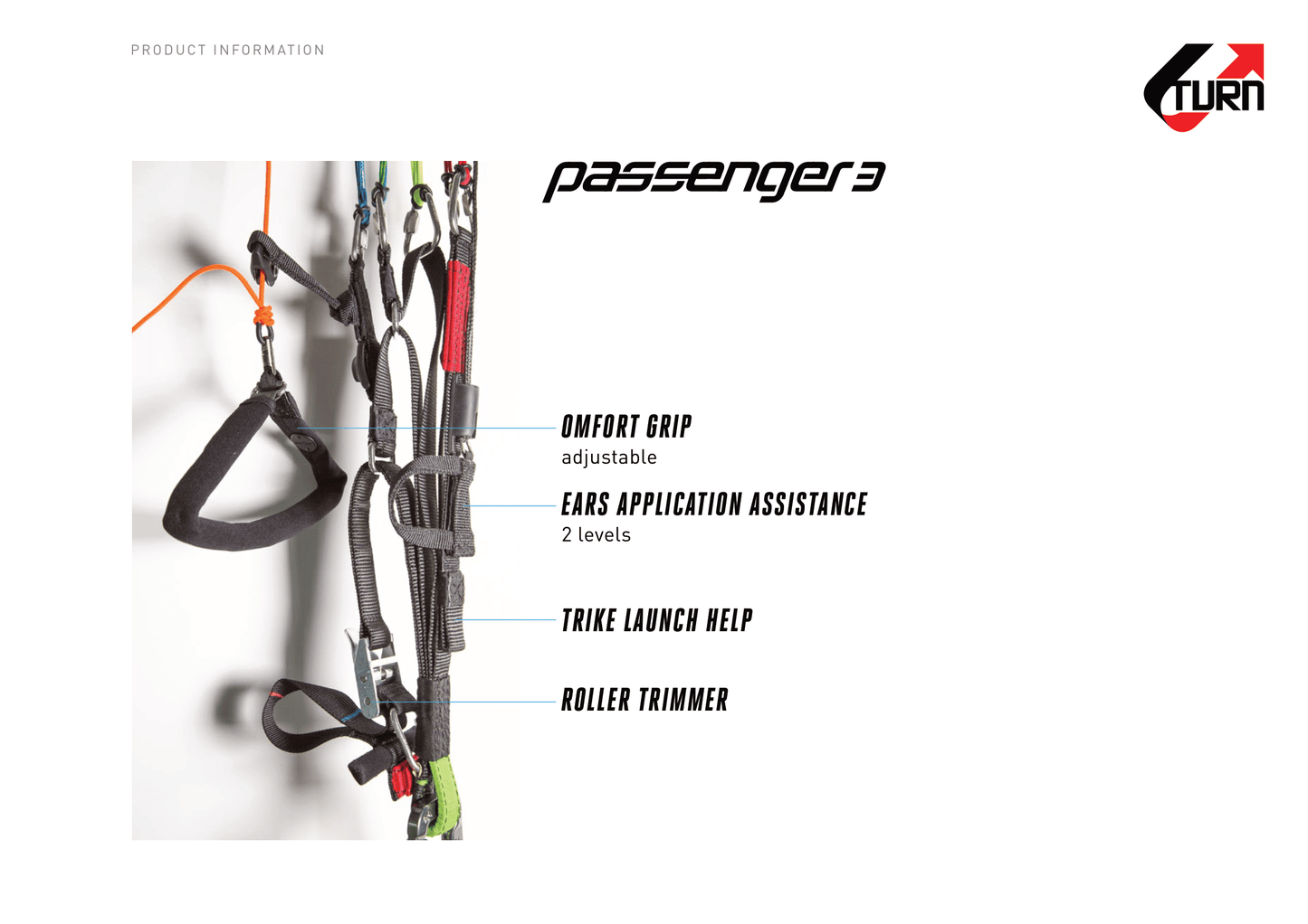 U-Turn Passenger3 (EN-B Tandem Glider)