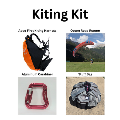Paraglider/Paramotor Kiting Kit (Flyable & Not)