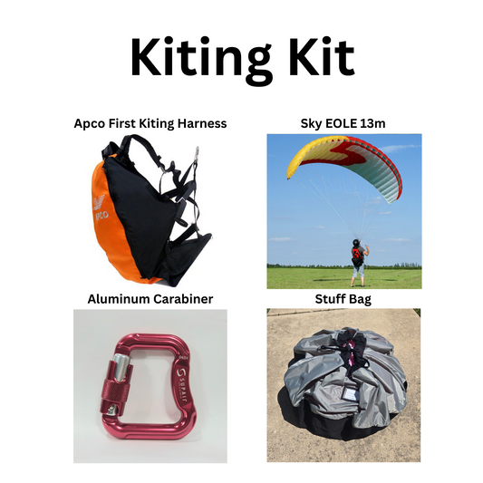 Paraglider/Paramotor Kiting Kit (Flyable & Not)