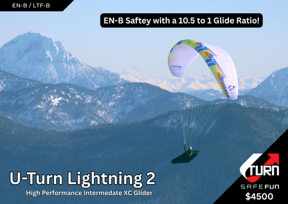 U-Turn Lightning2 (EN-B Intermediate XC Glider)