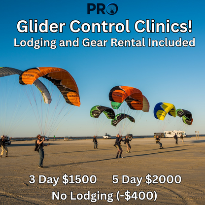 3-5 Day Glider Control & Kiting Clinic (Lodging & Gear Rental Included)
