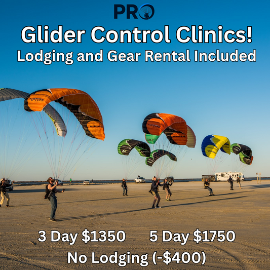 3-5 Day Glider Control & Kiting Clinic (Lodging & Gear Rental Included)