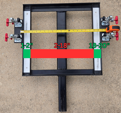 Paramotor Bumper Hitch Rack