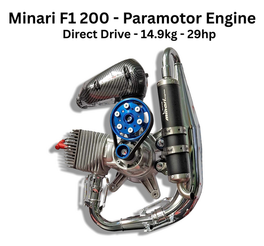 Minari F1 200 Direct Drive - Paramotor Engine 14.9kg