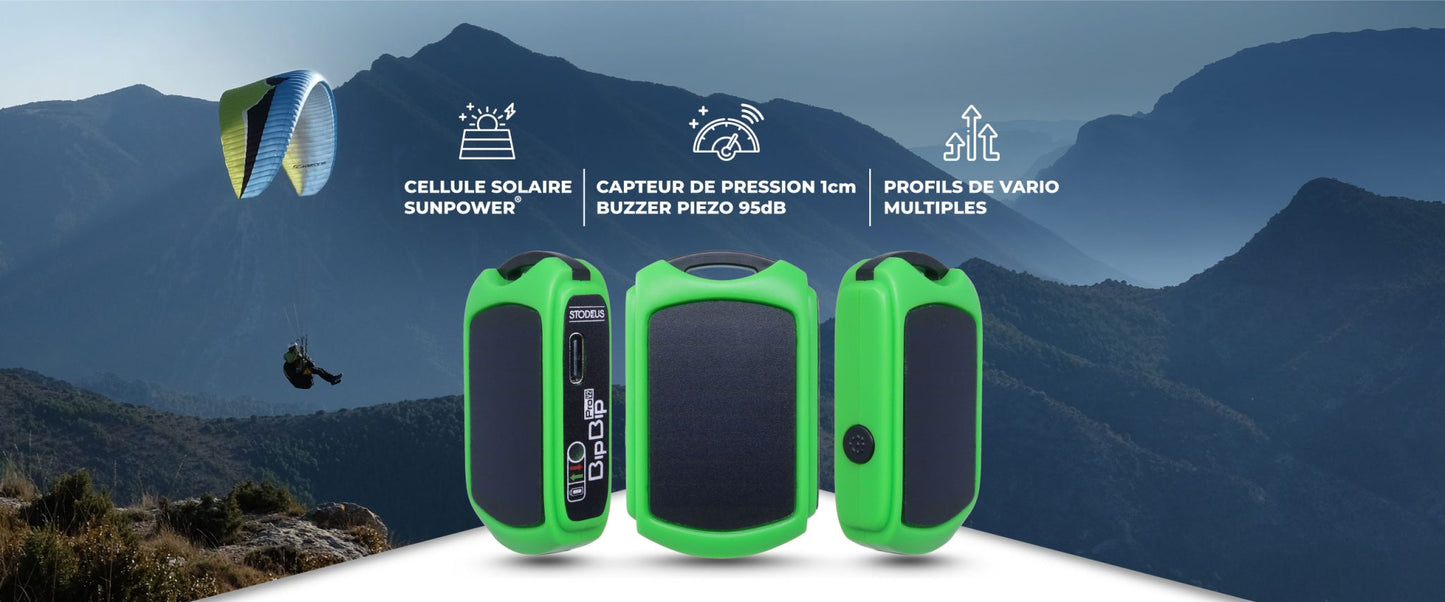 Stodeus Bip Ultralight Variometer - Solar, Bluetooth & More